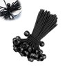 PARFCO 20 Pcs Bungee Cords with Balls, 30cm Bungee Balls