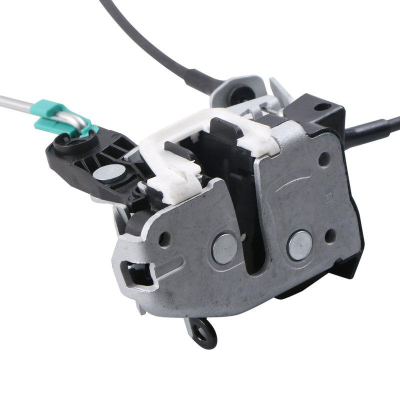 GrteRokky Rear Right door latch assembly w/cable&rod Compatible for 1992-2014