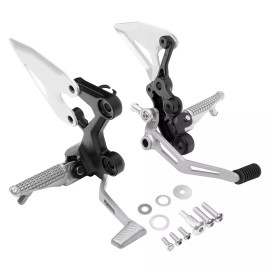 TCMT Driver Footpegs Pegs Bracket Fit For Kawasaki Ninja 400 2018-2023 Z400 2019-2023