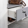 Herbst Pack of 10 Mailbox Lock 30 mm with 4
