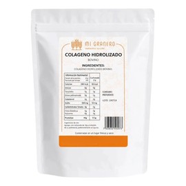 Mi Granero Colágeno Hidrolizado A Granel 1 Kilogramo Origen Bovino Sabor Sin sabor