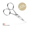 Professional Eyebrow Scissors Set Extra Sharp with Comb Travel Case,