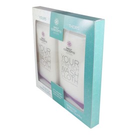 Daily Concepts - Daily Stretch Wash Cloth Refill for Whole Body Exfoliation, Stretches Upto Three Times its Size, Vigorous Texture Safe for All Skin Types 68g… (REUSABLE, 2, Count)