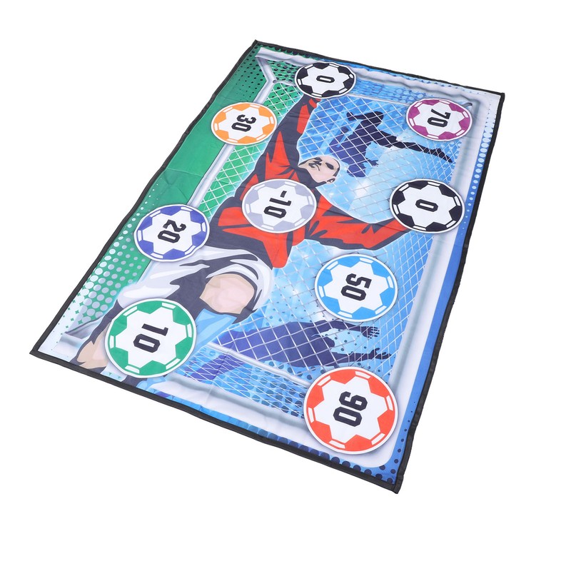 Soccer Ball Game Mat Set Interactive Multifunctional Safe Indoor Outdoor