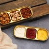 Maxcheck 12 Pcs Soy Sauce Dish Stainless Steel Divided Dip