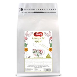 Ginger & Apple Fruit Tea – 20 Pyramid Bags | Caffeine-Free Herbal Infusion