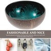 Cabilock Natural Coconut Bowl Shell Bowls Key Bowl for Entryway