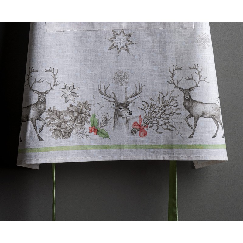 Maison d' Hermine Christmas Dew 100% Cotton 1 Piece Kitchen