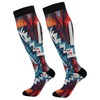 Nander Native American Tapestry Patterns Compression Socks Women Men Knee