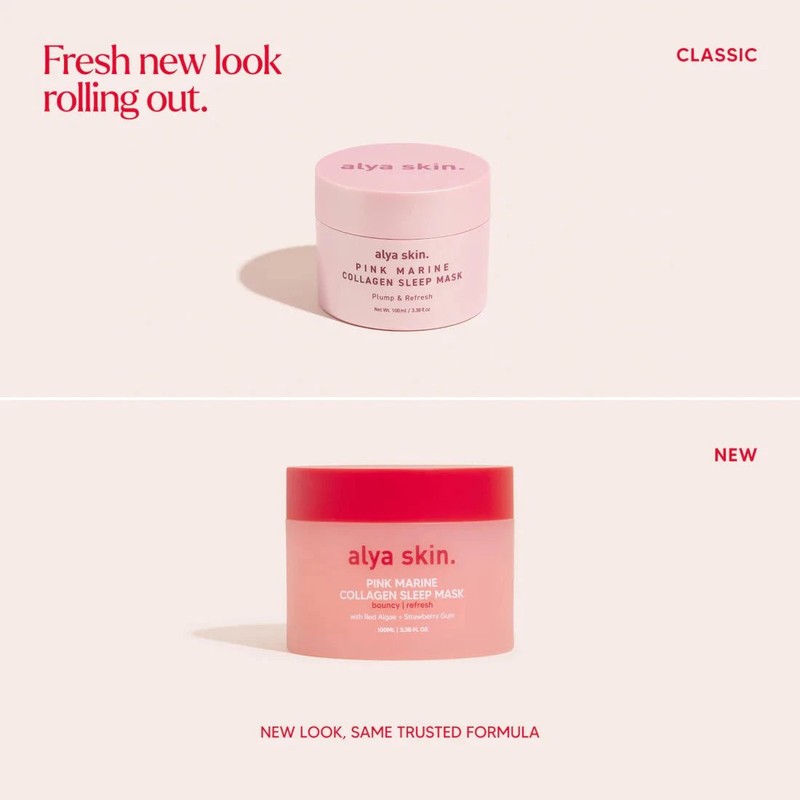 Alya Skin Pink Marine Collagen Sleeping Mask 100ml