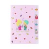 Sunstar Stationery Ado Mizomori Goods Clear File, 5 Pockets, Fruit