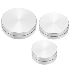 PATIKIL Ceramic Clay Pottery Wheel, 1set 30mm/38mm/45mm Throwing Wheel Spin Pottery Trimming Tools Rotary Trimmer Trim Stabilizer for Paint Spraying Crafting Projects