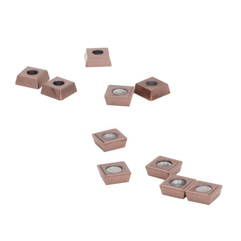 10Pcs Carbide Turning Inserts Cutters DIY CNC Lathe Wood Cutting