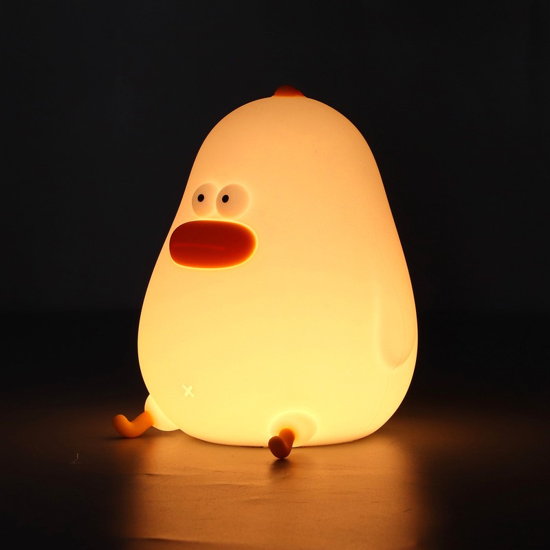 LED Night Light Interesting Chicken Pat Light USB Charging Baby