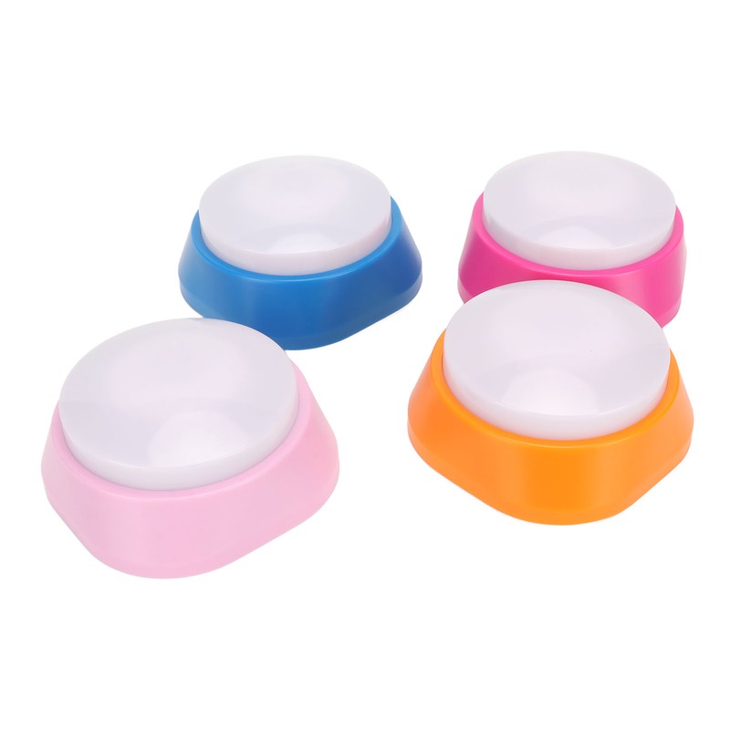 4pcs Voice Recording Button 30 Seconds Recordable Facilitates Communication Pet
