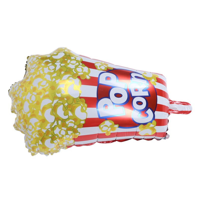 10pcs Popcorn Party Balloons Reusable Movie Theme Party Decoration Balloons