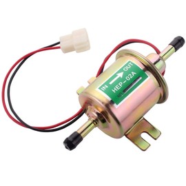 Electric Fuel Pump 12v Electric Transfer Universal Low Pressure Gas Diesel Fuel Pump 2.5-4psi HEP-02A