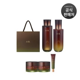 (NS홈쇼핑)한율 송담 탄력 기초 5종세트(스킨+에멀전+아이크림+크림2개)..35670016 (NS Home Shopping) Hanyul Songdam Elastic Care 5-Piece Set (Skin + Emulsion + Eye Cream + 2 Creams)