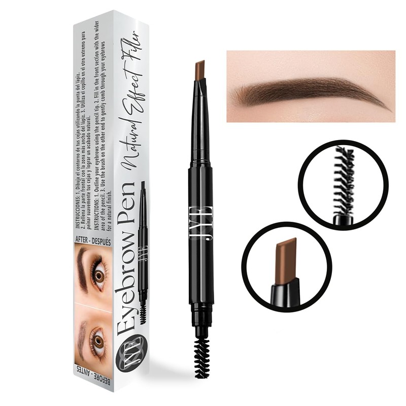 Lapiz Definidor de Cejas, Delineador de Cejas, Impermeable larga duración,