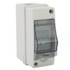 Single Phase Energy Meter LCD Backlit Display 35mm DIN Rail