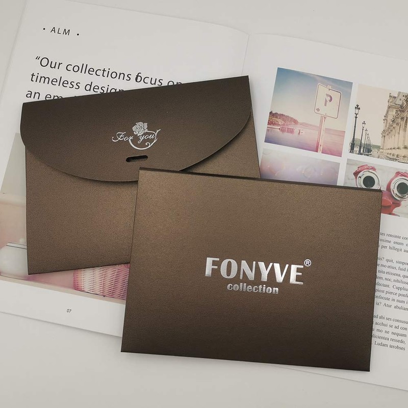 FONYVE 100% Mulberry Silk Scarf for Hair - 27" Square