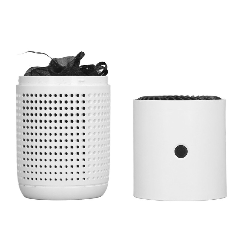 Car Air Purifier Frangrance Quiet Remove Smoke Dust USB Power
