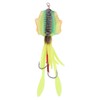 Fishing UV Squid Soft Lure Luminous Octopus Wobbler Bait Squid