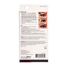 i-ENVY 2 in 1 Lash Glue Liner, Eyelash Adhesive & Eyeliner in One (0.02 Oz), Quick Precise Application, Fast Drying Matte Finish, Strong Hold for Lash Cluster, Strip Lash Extension (Black)