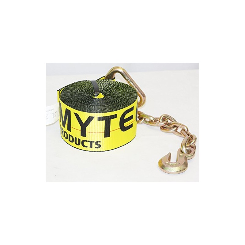 Mytee Products 3 in. x 30 ft. Winch Strap with