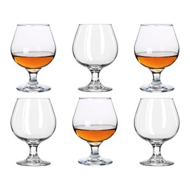 Srgeilzati Snifters 8.8 oz Shot Glasses Set of 6 Cute Brandy Cognac Glasses (266ml | 8.8 floz)