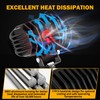 Auxbeam 4 Inch LED Square Pod Light, 60W White Spot
