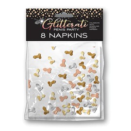 Little Genie Productions LIG76877: Glitterati Napkins