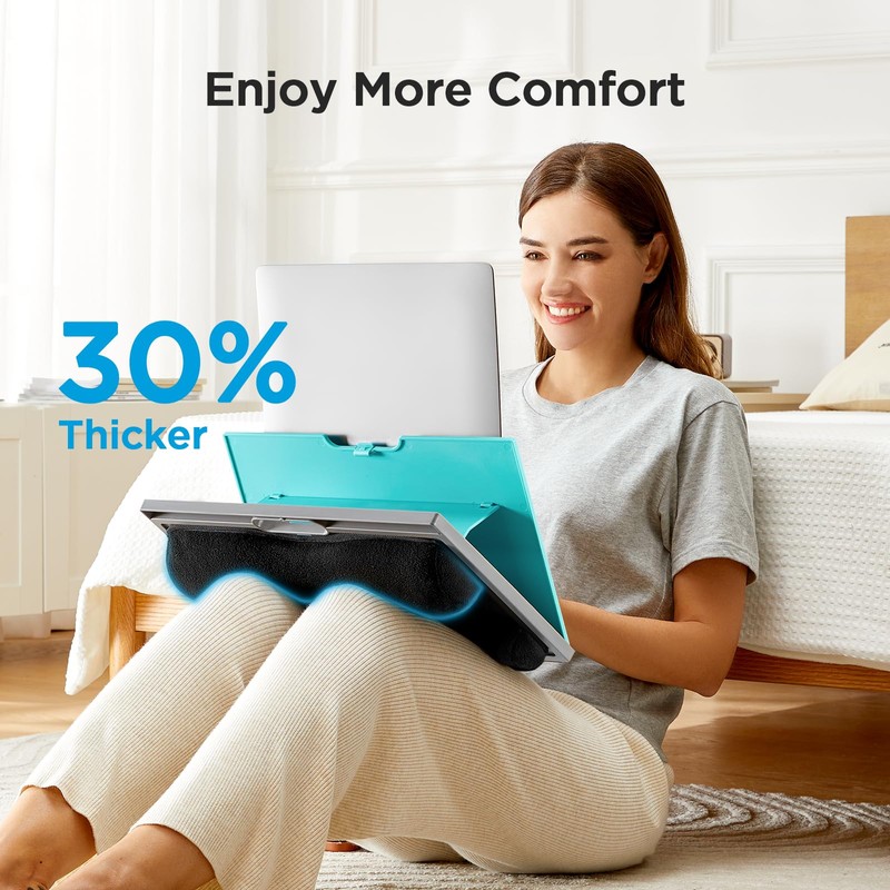 HUANUO Adjustable Lap Desk - with 8 Adjustable Angles &