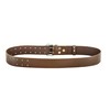 Leather Tool Belt Brown 4 Tools Holder Leather Pouch Full