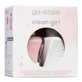 Essie Gel Couture Clean Girl Set (No. 00 Top Coat, No. 10 Sheer Fantasy)