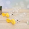 Cabilock Bear Honey Bottle Flip Top Lid Cap with Jar