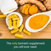 Hey Nutrition Turmeric Extract Complex - Vitamin D3 & C,