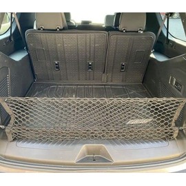 EACCESSORIES EA Rear Trunk Organizer Cargo Net for FORD EXPEDITION 2018-2023–Envelope Style Cargo Net for SUV-Premium Mesh Car Trunk Organizer Vehicle Carrier Storage - Compatible with FORD EXPEDITION