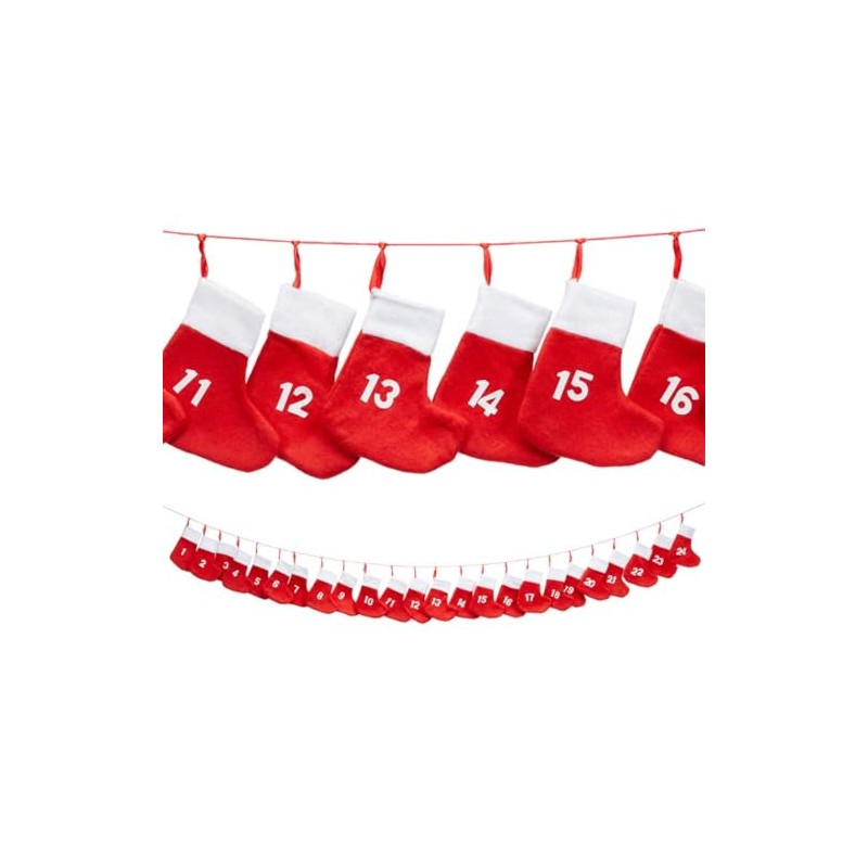 Idena Cepewa 40008 Advent Necklace 'Socks Approximately 10 x 12
