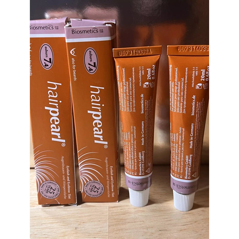 Hairpearl X2 HAIRPEARL Professional Eyelash, Eyebrow, & Beard Tint 20ml