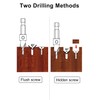 Countersink Drill Bit Set Hex Shank Woodworking: 5Pcs Tapered Pilot