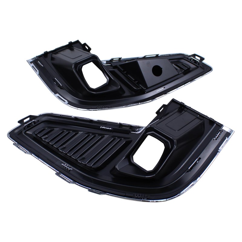 MOTOKU Front Driver and Passenger Side Fog Light Cover Bezel