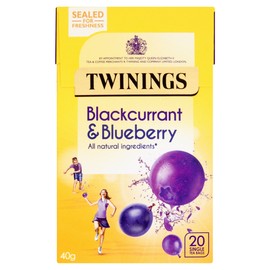 Twinings Blackcurrant and Blueberry Tea Bags, 40 g, 20 bags