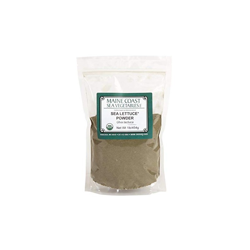 Sea lettuce Powder - Wild Atlantic - Organic Seaweed -