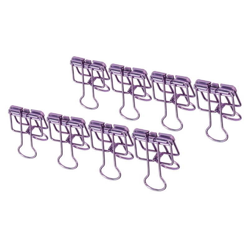 80 Pcs Binder Clips 19mm Powerful Clamping Force Durable Metal