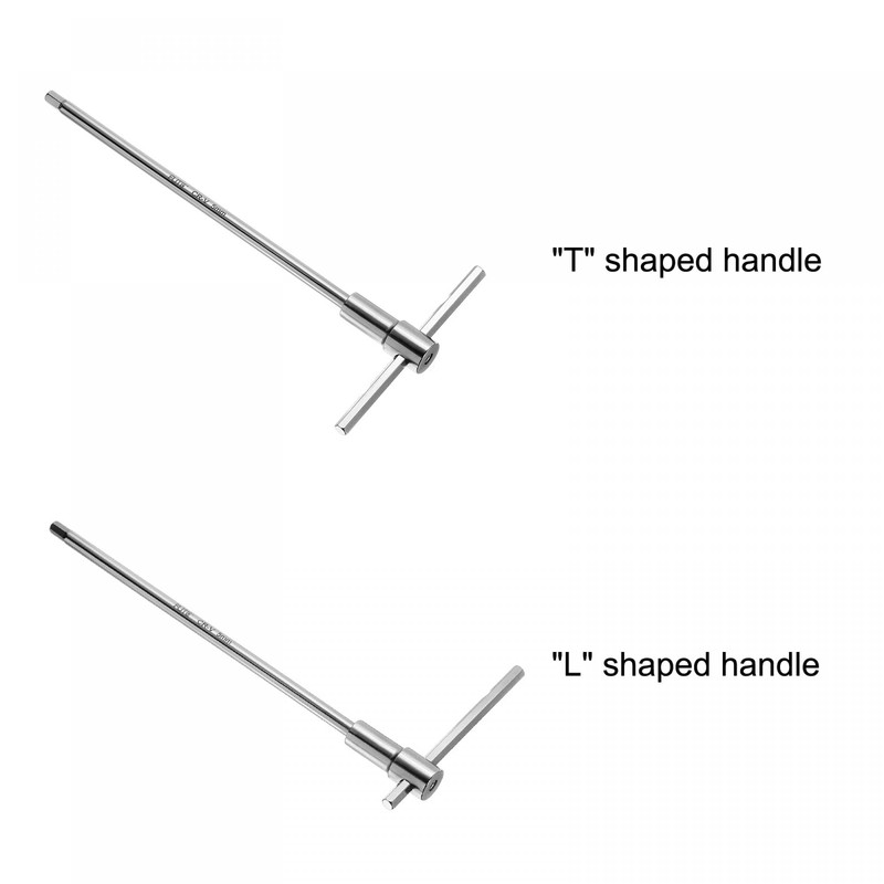 sourcing map 5mm Sliding T-Handle Hex Key Wrench for Fast