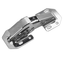 Lancher 4-Pack Hinge Easy Installation Hinges Full Overlay and Insert Hinge for Drawer Window Cupboard Soft Close Cabinet Door Hinges