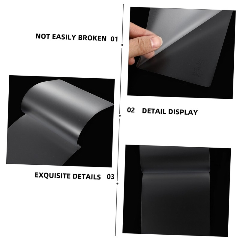 Operitacx 3-Pack Photo Laminating Film 300pcs Waterproof Plastic Protective Sheets