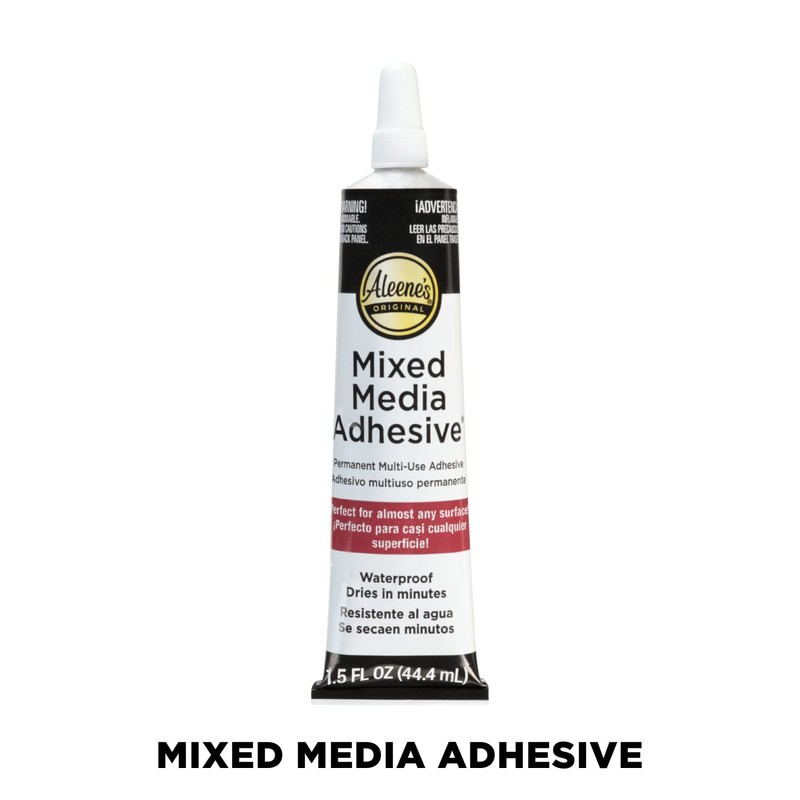 Aleene's Mixed-Media Adhesive, Professional Strength Heavy-Duty Craft DIY Adhesive, 1.5