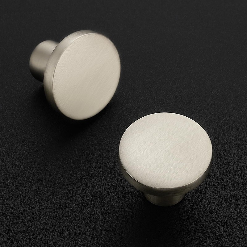 Ravinte 5 Pack Cabinet Knobs Brushed Nickel Kitchen Cabinet Knobs